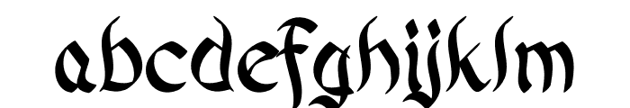 Counter Theblack Regular Font LOWERCASE