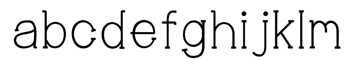 Country Farm Font LOWERCASE