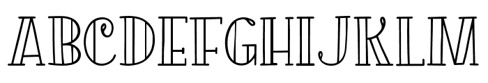 Country Font Regular Font LOWERCASE