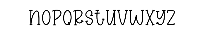 Country Harvest Font LOWERCASE