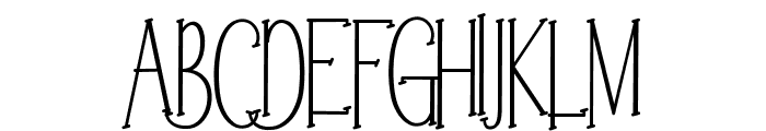 Country Light Font UPPERCASE