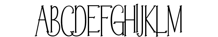 CountryLight Font UPPERCASE