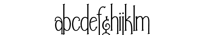 CountryLight Font LOWERCASE