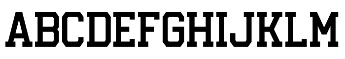 Courage Union Font LOWERCASE