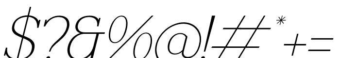 Courthes Italic Font OTHER CHARS