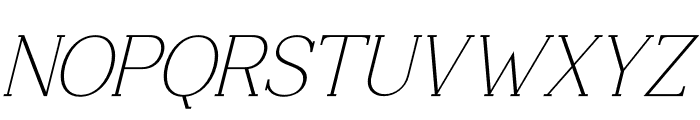 Courthes Italic Font UPPERCASE