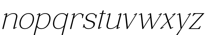 Courthes Italic Font LOWERCASE