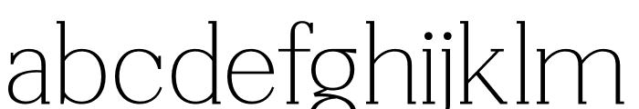 Courthes Font LOWERCASE