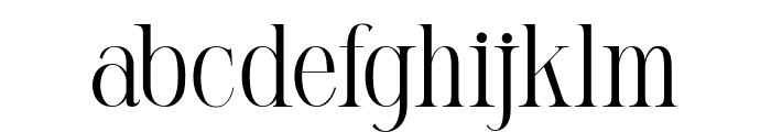 Couvrar Light Font LOWERCASE