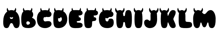 Cow10202301 Font UPPERCASE