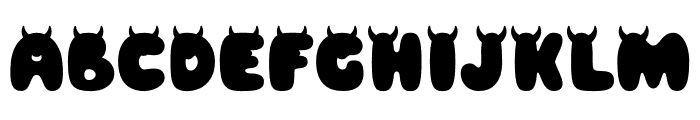 Cow10202302 Font UPPERCASE