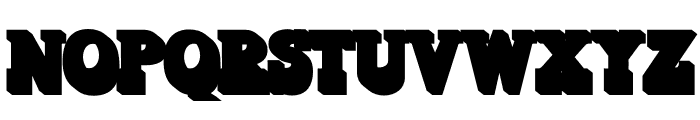 Cowboy Master Extrude Font LOWERCASE
