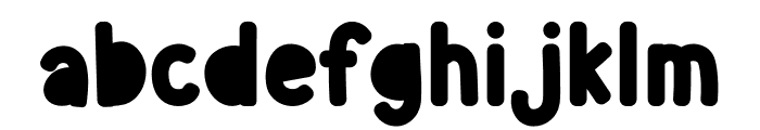 Cowdy Font LOWERCASE