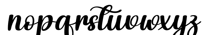 Cowgril Font LOWERCASE