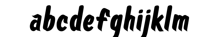 Cowtail Brush Regular Font LOWERCASE