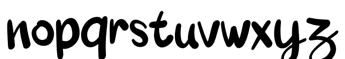 Cozy Cloud Font LOWERCASE