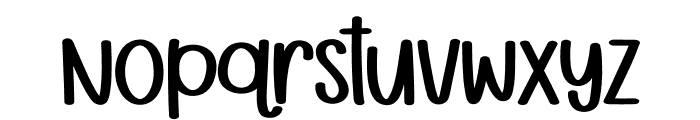 Cozy Journal Font LOWERCASE