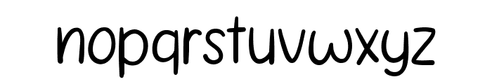 Cozy Kitten Font LOWERCASE