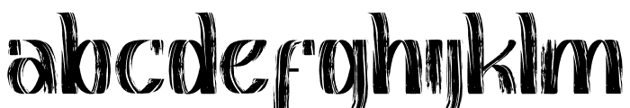Cozy Rustic Font LOWERCASE