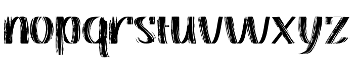 Cozy Rustic Font LOWERCASE