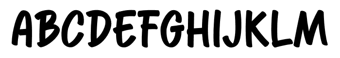 CozyMunch Font UPPERCASE