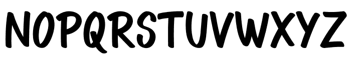 CozyMunch Font UPPERCASE