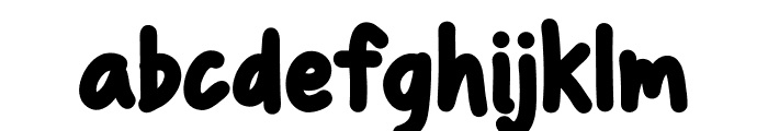 Cozy Font LOWERCASE