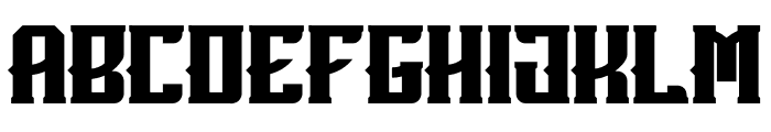 Crabby Soldier Font LOWERCASE