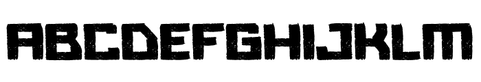 Crackle Font LOWERCASE