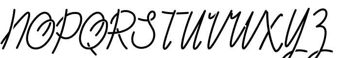 Craft String Font UPPERCASE