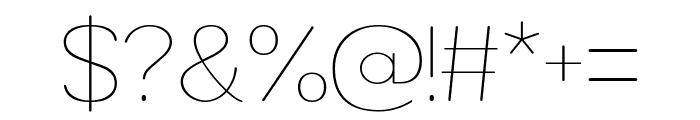 Crafter Dreams Rounded Thin Font OTHER CHARS