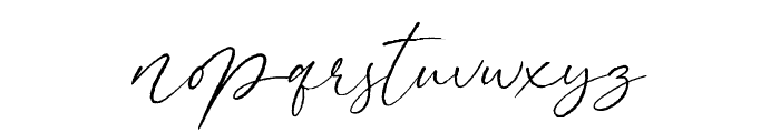 Crafter Signature Script Reg Font LOWERCASE