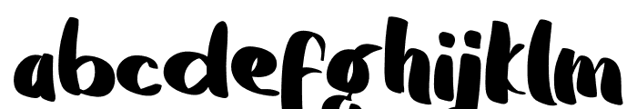 Crafter Signature Font LOWERCASE