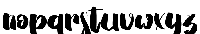 Crafter Signature Font LOWERCASE