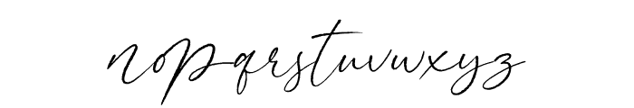 CrafterSignatureScript-Reg Font LOWERCASE