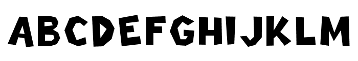 Crafty Cut FD Regular Font LOWERCASE