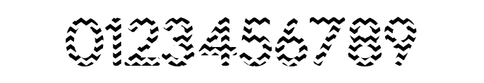 Crafty Font - Chevron Regular Font OTHER CHARS