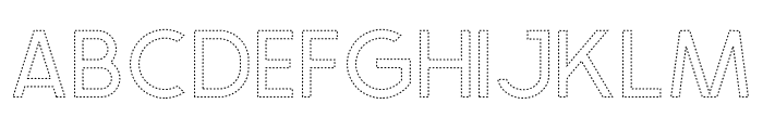 Crafty Font - Stitched Regular Font LOWERCASE