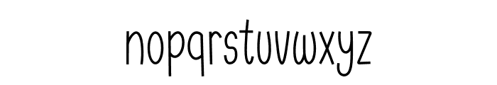 Crafty Notes Font LOWERCASE