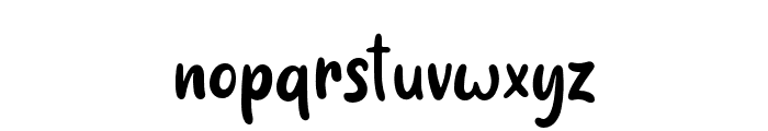 CraftySaturday-Regular Font LOWERCASE