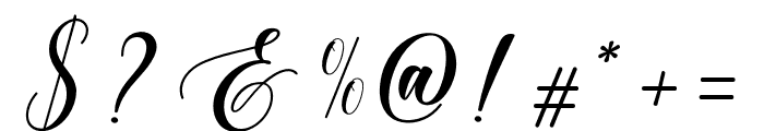 Cralione-Medium Font OTHER CHARS