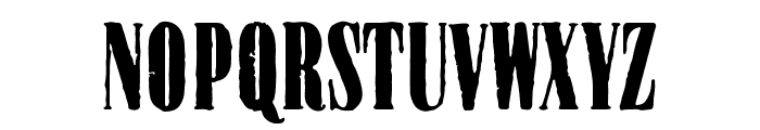 CralterSerif-Rough Font UPPERCASE