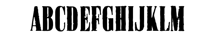 CralterSerif-Rough Font LOWERCASE