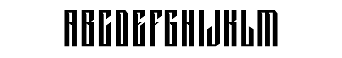 CranaxRegular Font UPPERCASE