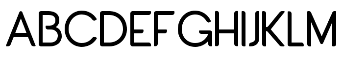 Cranberry Display Typeface SemiBold Font UPPERCASE