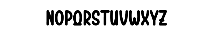 Crawfish Font UPPERCASE