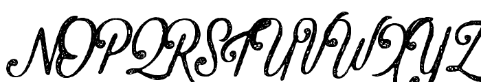 Crawley-Textured Font UPPERCASE