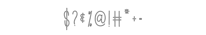 Crayon Doodle Font OTHER CHARS