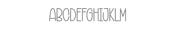 Crayon Doodle Font UPPERCASE