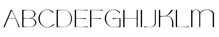 Crayond-Light Font UPPERCASE